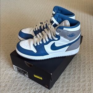 Jordan Blue High-Top Sneakers